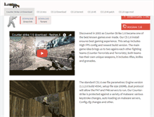 Tablet Screenshot of counterstrike16download.net